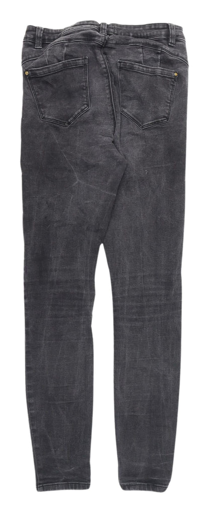 Denim Co Women's Black Skinny Jeans Size 14