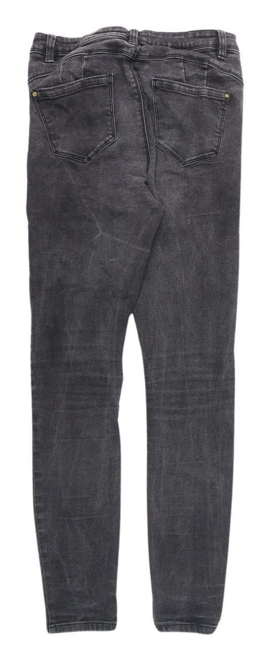 Denim Co Women's Black Skinny Jeans Size 14