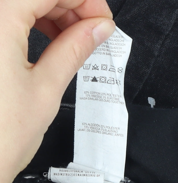 Denim Co Women's Black Skinny Jeans Size 14