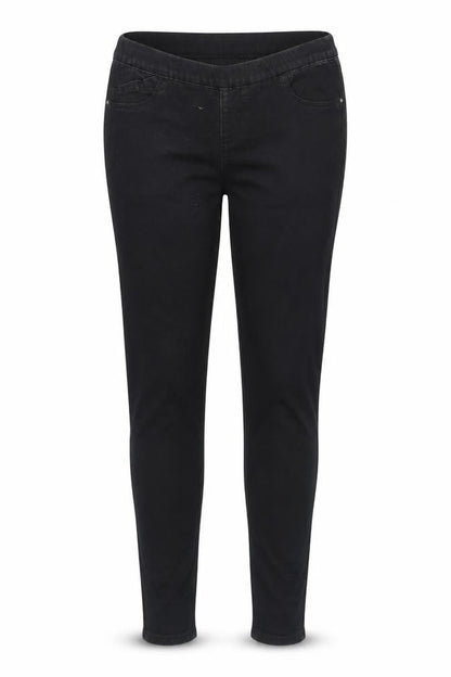 Womens UK Size 10 Denim Co. Slim Fit Skinny Black Jeans