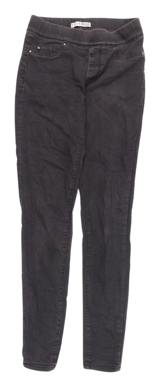 Denim Co. Black Skinny Jeans Size 8 Women’s Slim Stretch