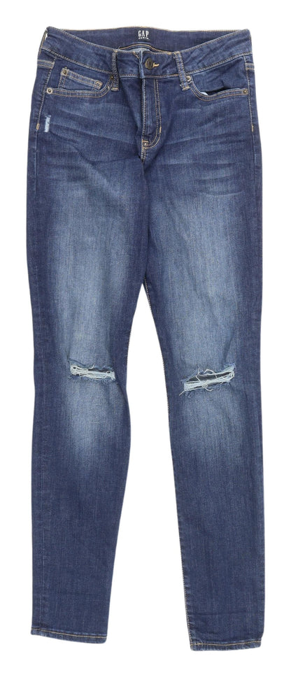 GAP Women's Blue Straight Jeans Size 6