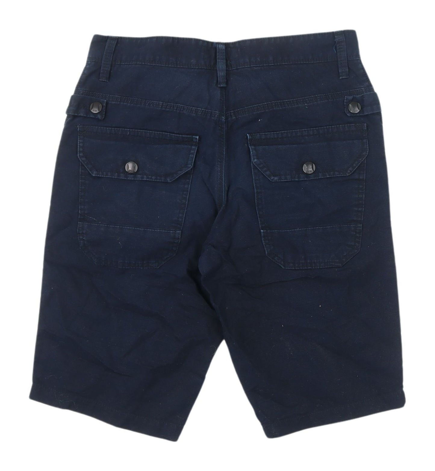 Next Men's Blue Cargo Shorts, Size M - Spring/Summer Casual