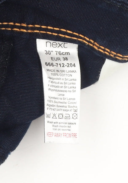 Next Men's Blue Cargo Shorts, Size M - Spring/Summer Casual