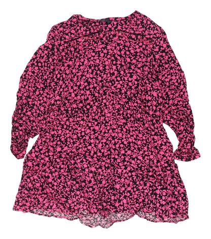 Marks & Spencer Floral Fit & Flare Dress - Size 24