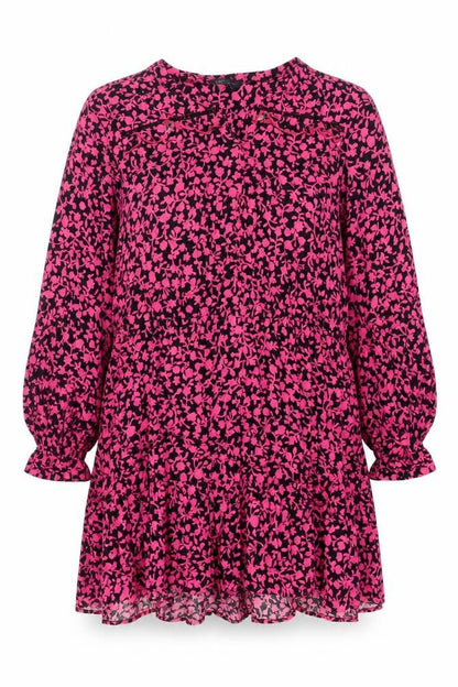 Marks & Spencer Floral Fit & Flare Dress - Size 24