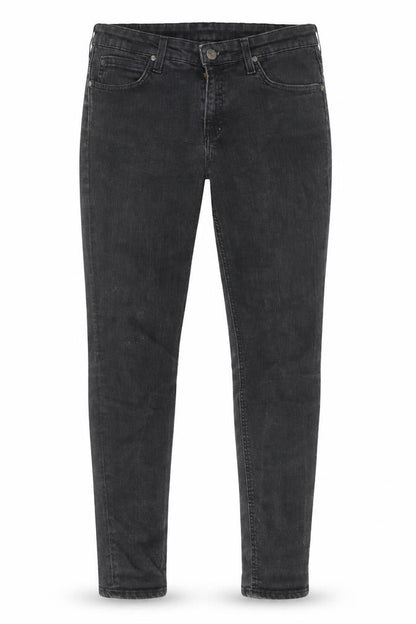 Mens UK Size M Lee Slim Fit Skinny Black Jeans