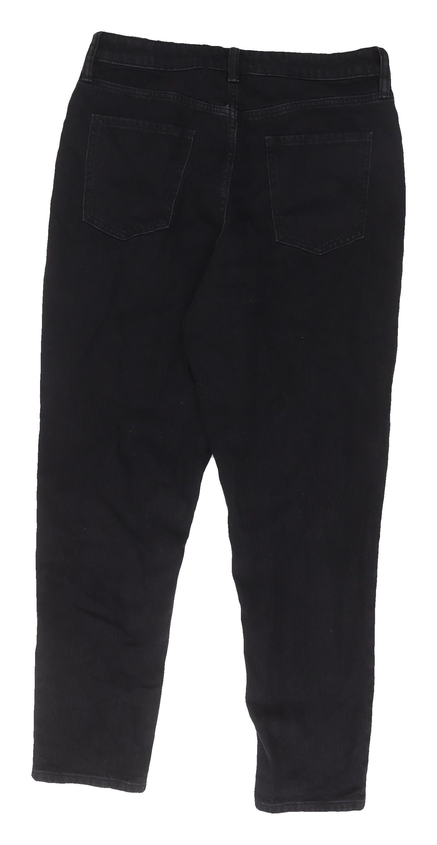 F&F Women's Black Regular Straight Jeans - Size 12