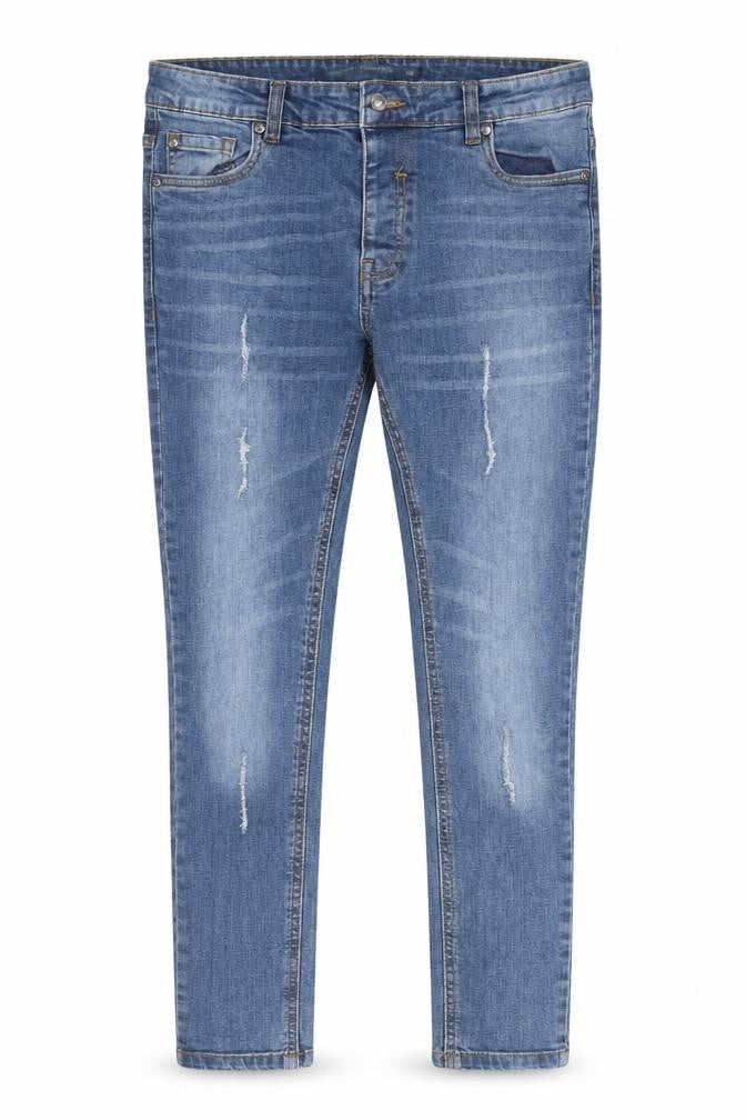 Womens UK Size 30 Brave Soul Regular Fit Skinny Blue Jeans
