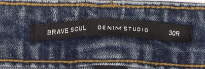 Brave Soul Women's Blue Skinny Jeans size 30