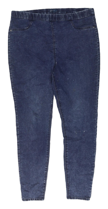 Matalan Women's Blue Skinny Jeans, Size 16