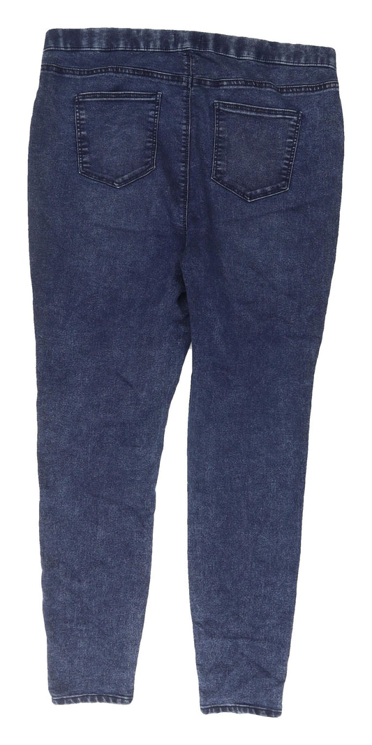 Matalan Women's Blue Skinny Jeans, Size 16