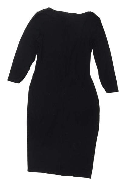 Miss Selfridge Women’s Black Sheath Dress Size 12