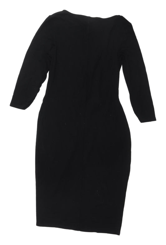 Miss Selfridge Women’s Black Sheath Dress Size 12