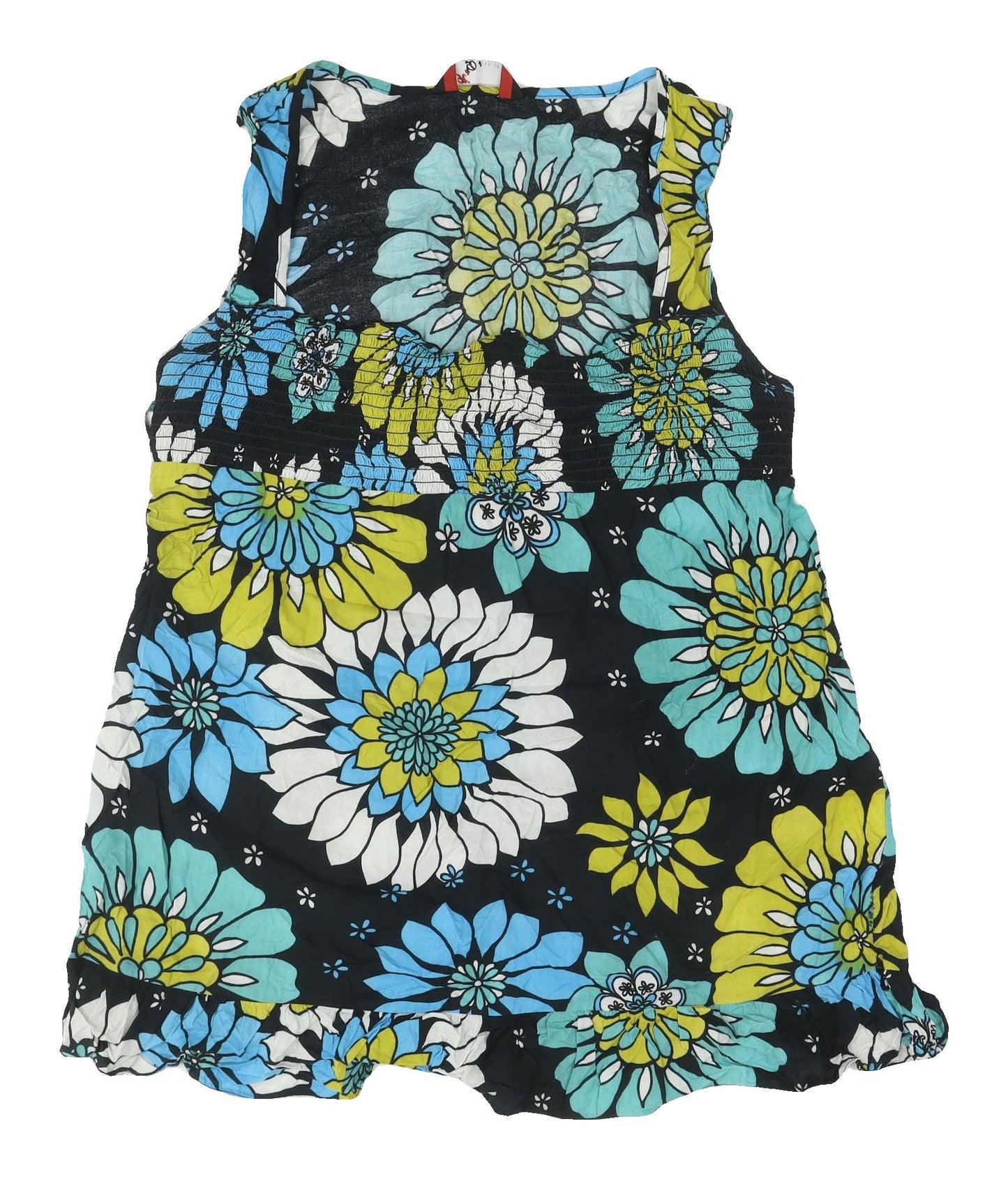 Womens UK Size 16 K&D Multicoloured Basic Tank