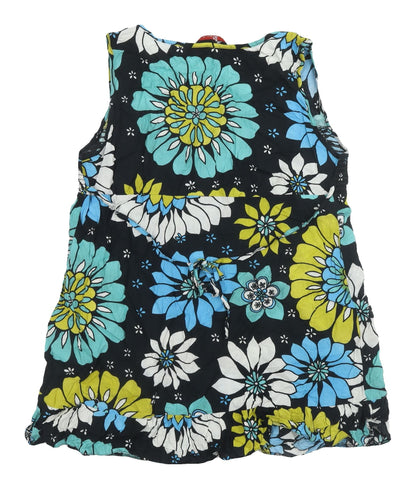 Womens UK Size 16 K&D Multicoloured Basic Tank