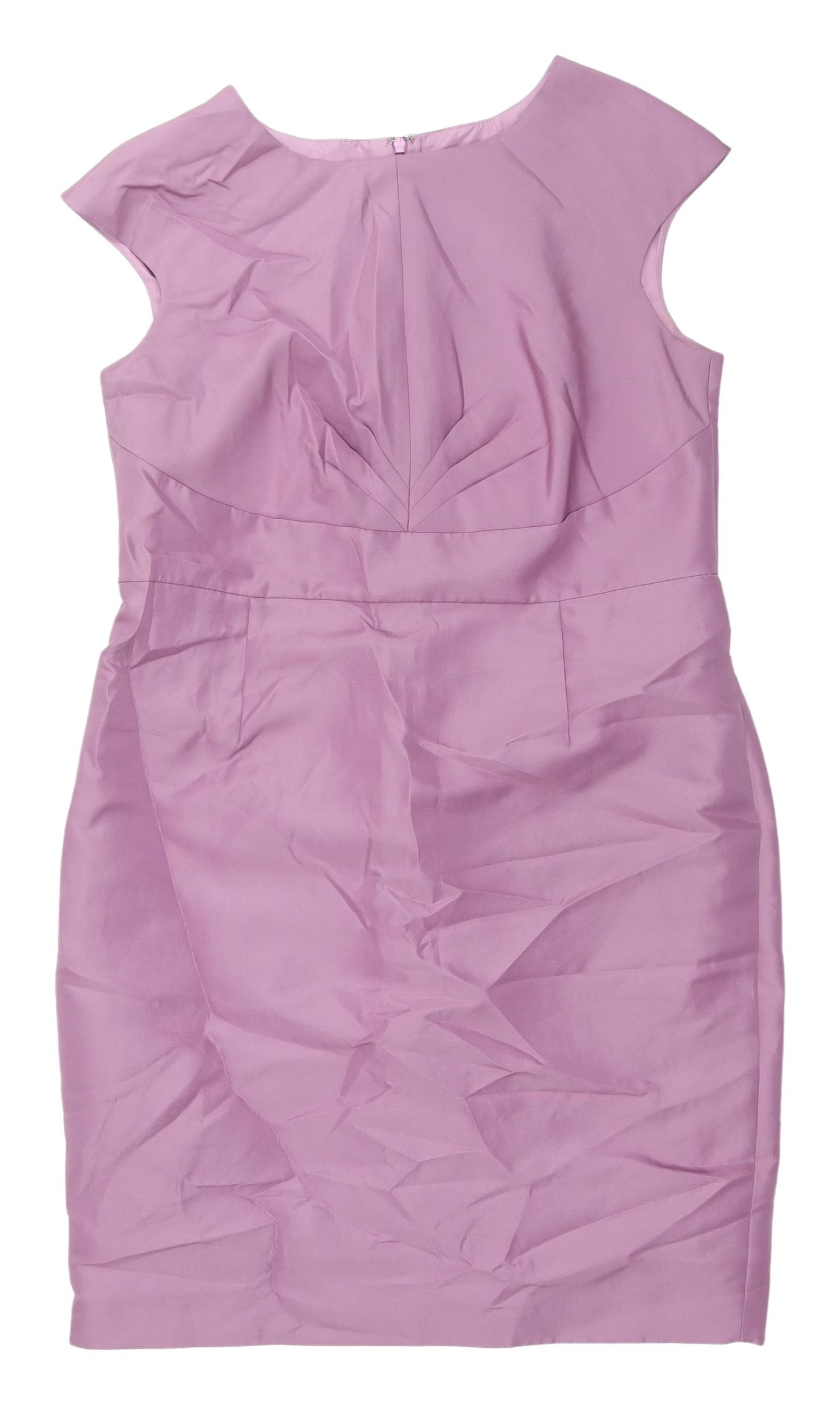 Linea Women's Pink Sleeveless Sheath Dress Size 16