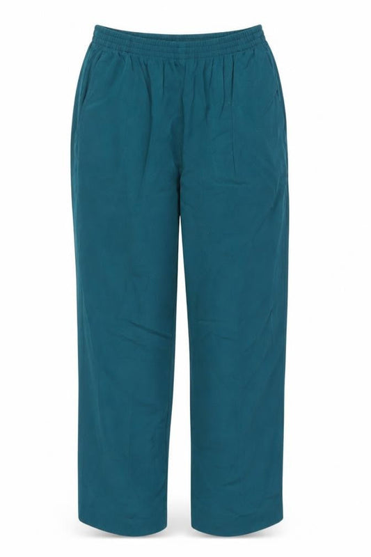 Womens UK Size 8 Alfred Dunner Regular Fit Straight Green Trousers