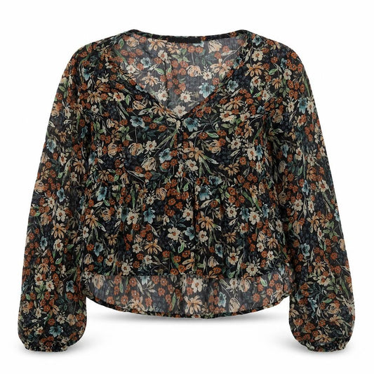 Womens UK Size M Stradivarius Multicoloured Tunic Blouse