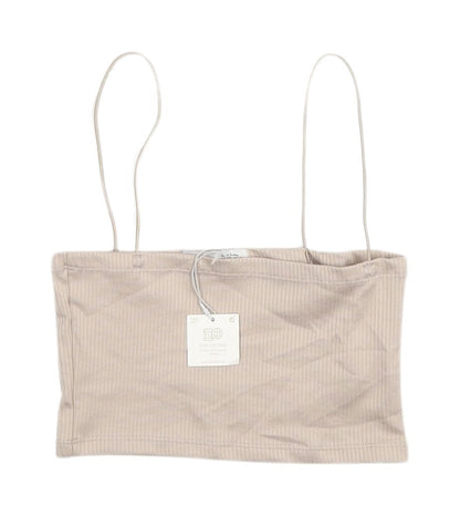 Womens UK Size S Pull&Bear Beige  Tank