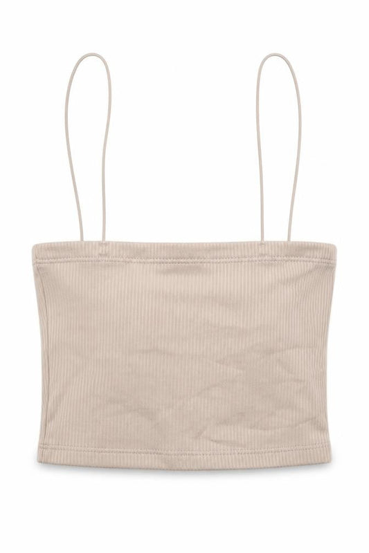 Womens UK Size S Pull&Bear Beige  Tank
