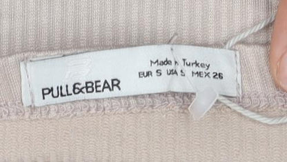 Womens UK Size S Pull&Bear Beige  Tank