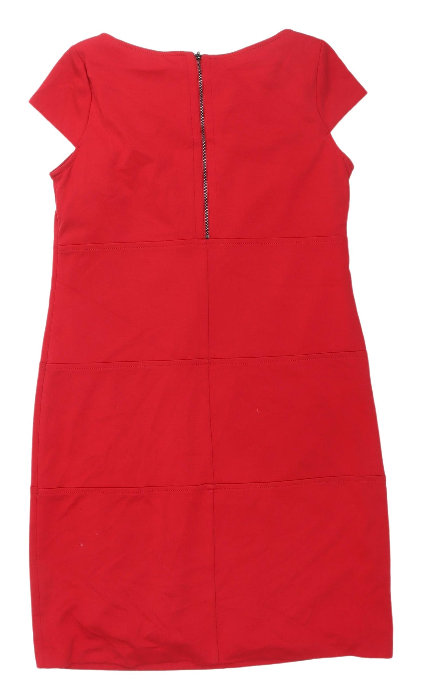 Marks and Spencer Red Shift Dress UK 12