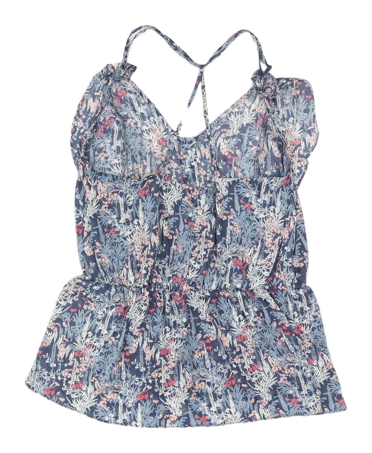Womens UK Size 12 NEXT Multicoloured Camisole Blouse