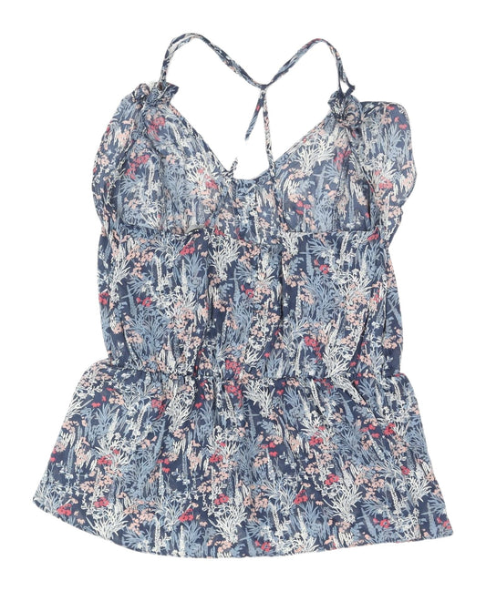 Womens UK Size 12 NEXT Multicoloured Camisole Blouse