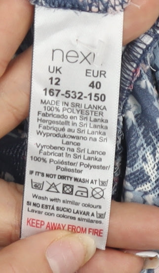 Womens UK Size 12 NEXT Multicoloured Camisole Blouse
