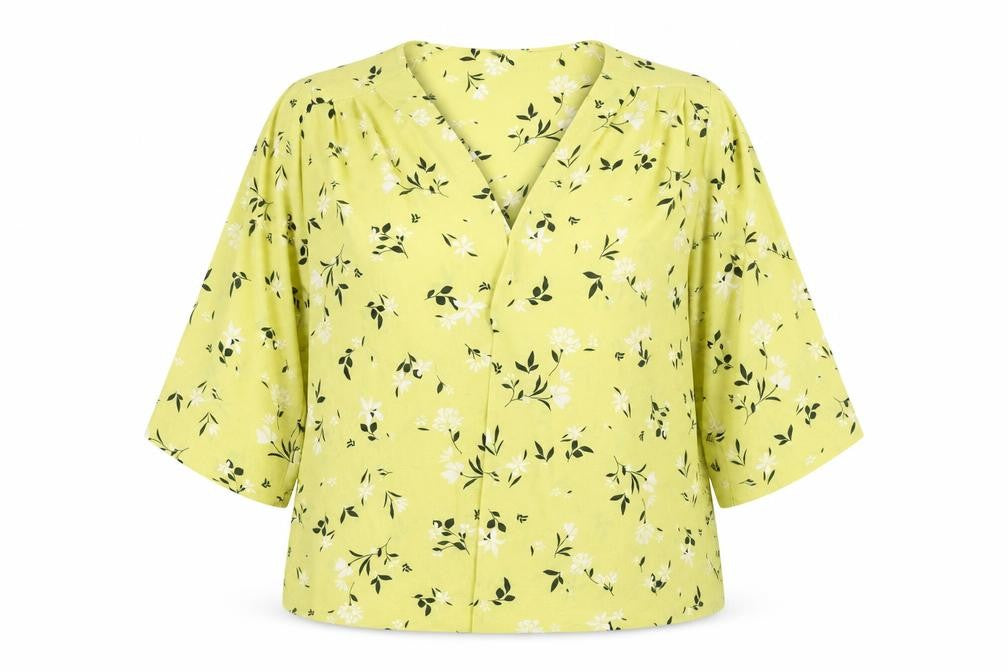 Womens UK Size 18 Bonmarché Yellow  Blouse