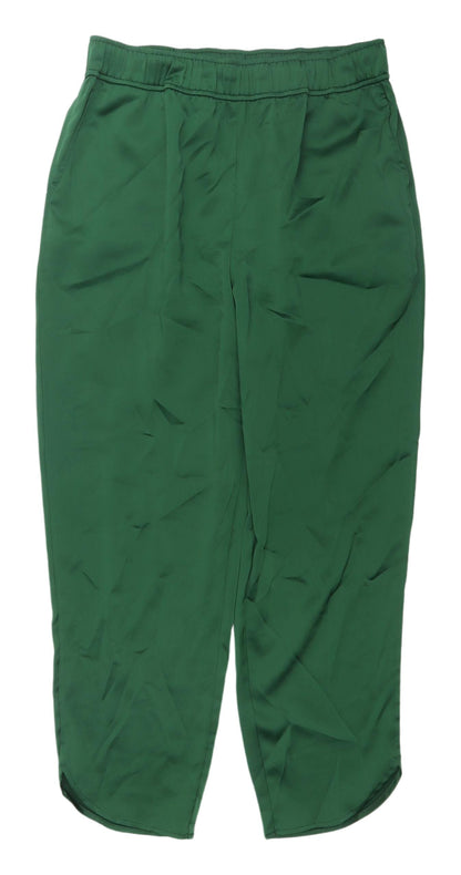 Womens UK Size 12 Et Vous Relaxed Fit  Green Trousers