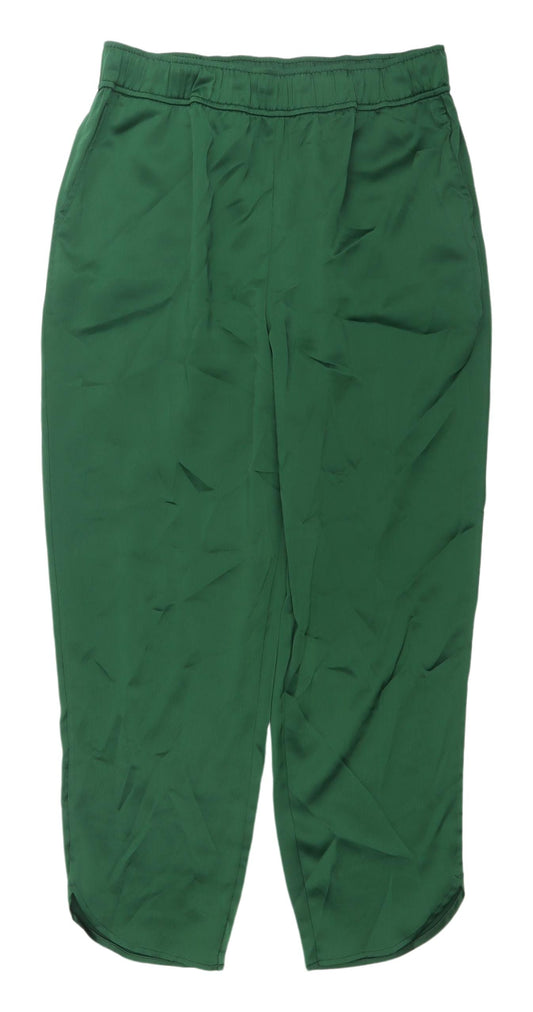 Womens UK Size 12 Et Vous Relaxed Fit  Green Trousers