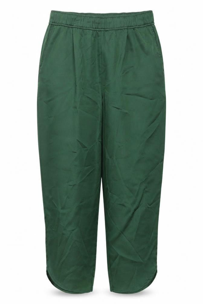 Womens UK Size 12 Et Vous Relaxed Fit  Green Trousers