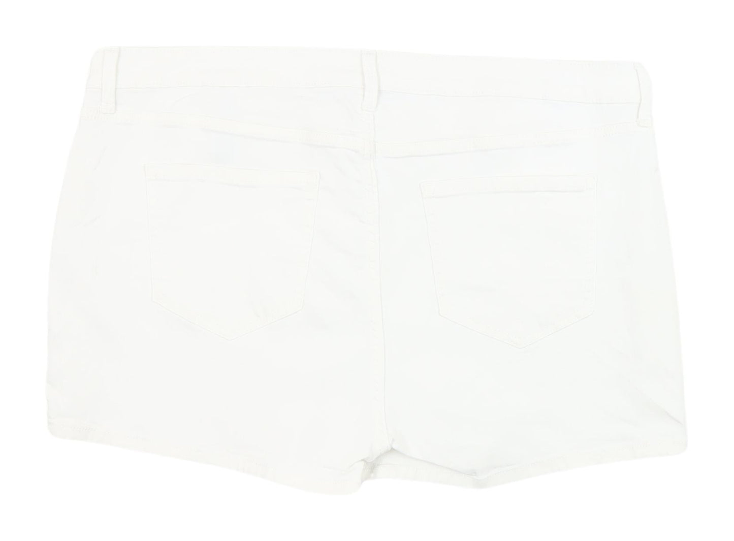 Marks and Spencer Women's White Chino Shorts Size 20