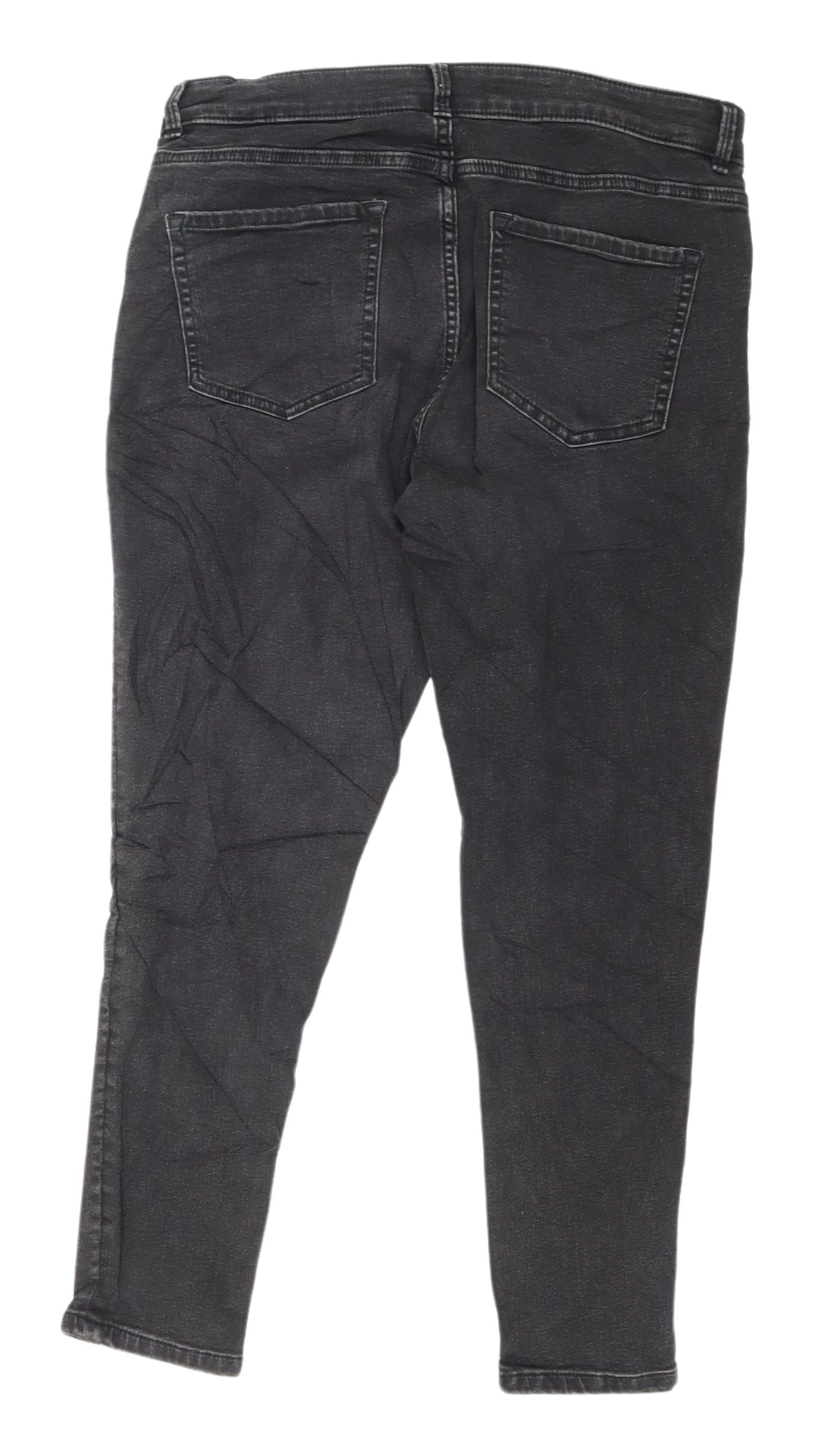 Womens UK Size 14 Marks and Spencer Slim Fit Skinny Black Jeans