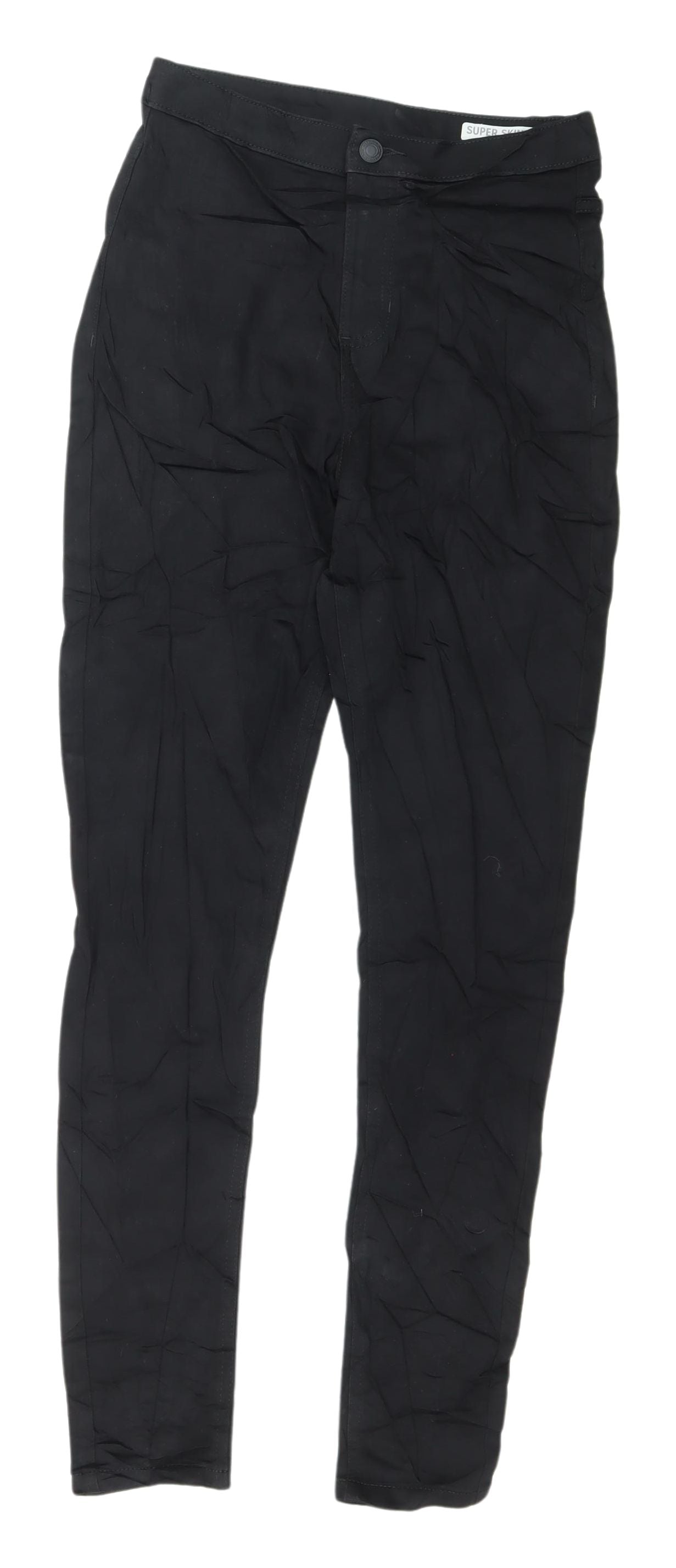 Womens UK Size 10 Marks and Spencer Slim Fit Skinny Black Jeans