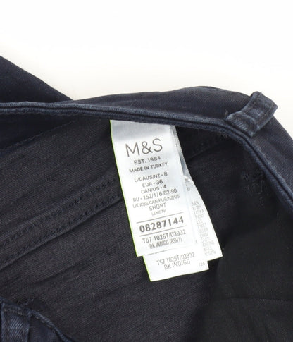 Womens UK Size 8 Marks and Spencer   Blue Jeans