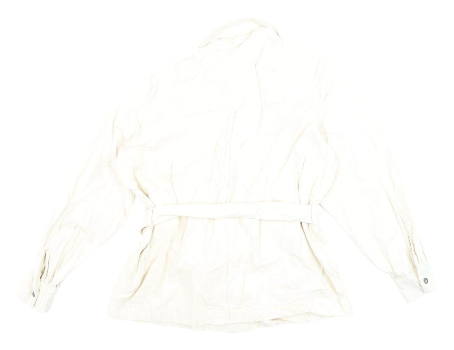 Womens UK Size 16 Marks and Spencer Ivory Basic Jacket