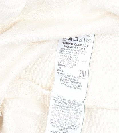 Womens UK Size 16 Marks and Spencer Ivory Basic Jacket