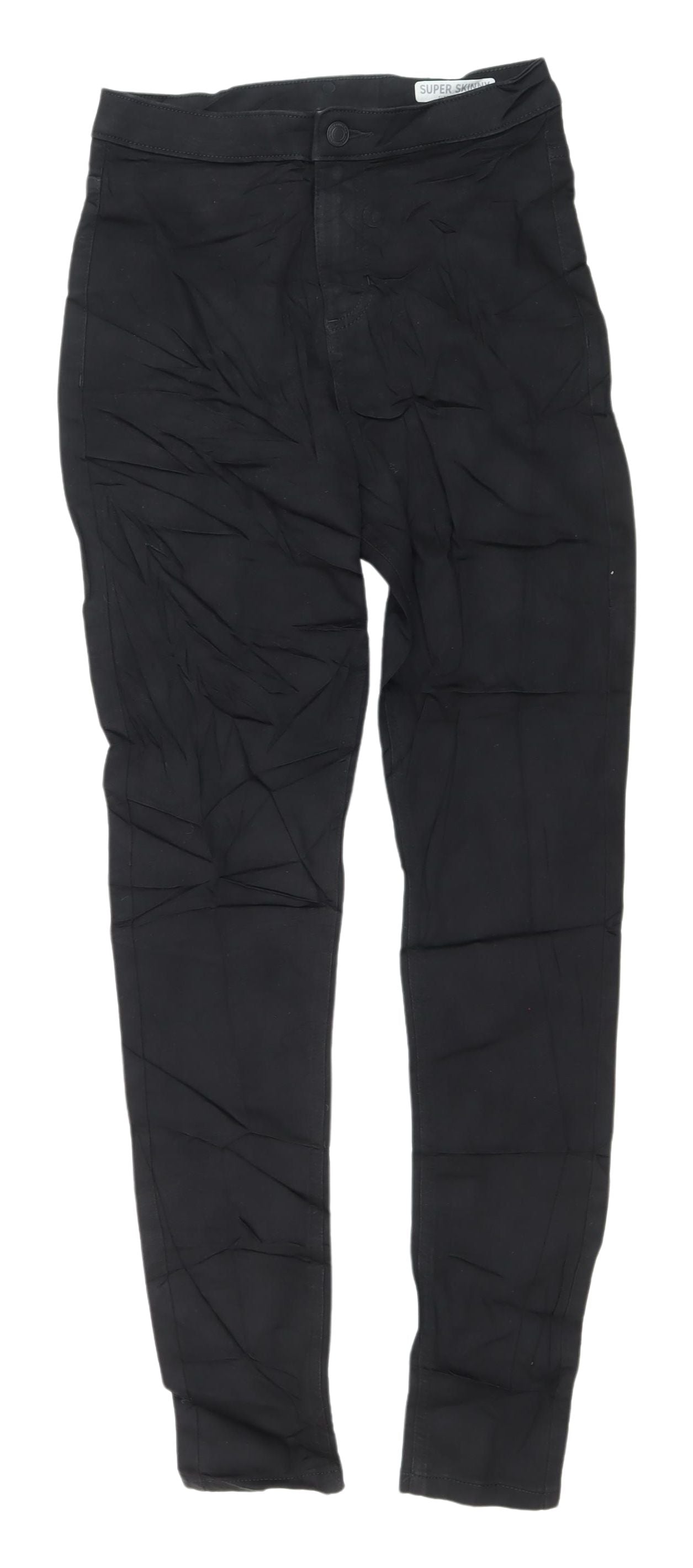 Womens UK Size 10 Marks and Spencer Slim Fit Skinny Black Jeans