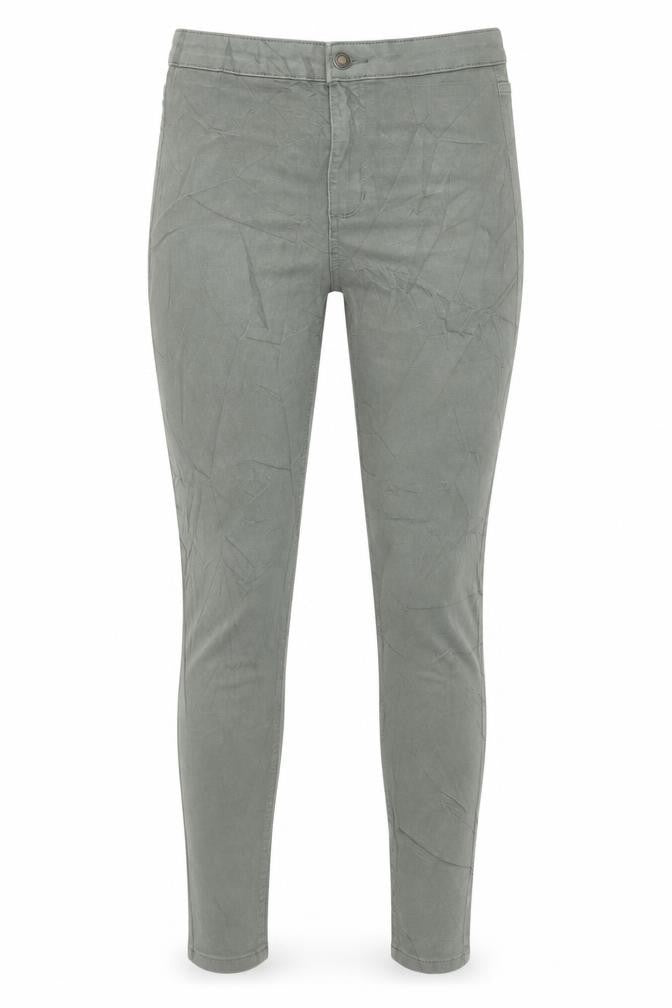 Womens UK Size 10 Marks and Spencer Regular Fit Skinny Green Jeans