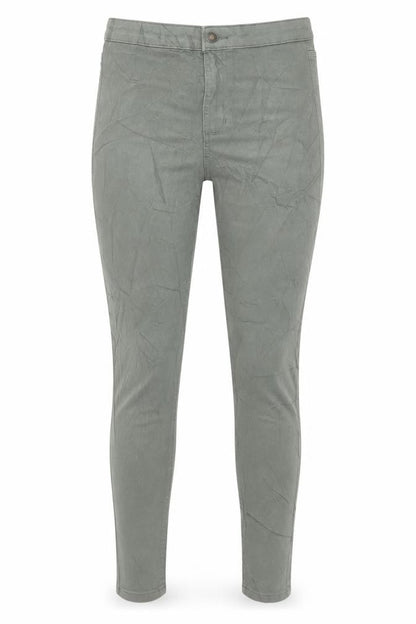 Womens UK Size 10 Marks and Spencer Regular Fit Skinny Green Jeans