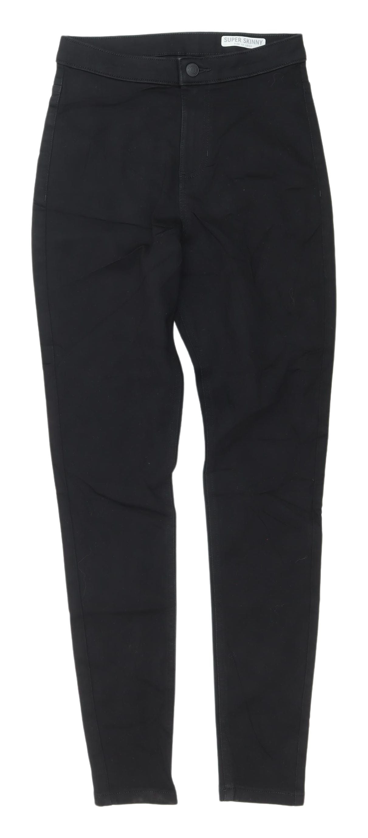 Womens UK Size 10 Marks and Spencer Extra-Slim Fit Skinny Black Jeans
