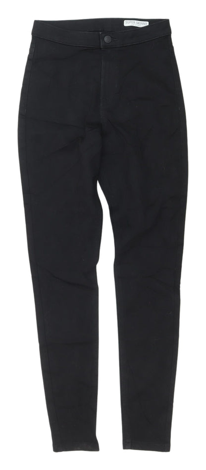 Womens UK Size 10 Marks and Spencer Extra-Slim Fit Skinny Black Jeans