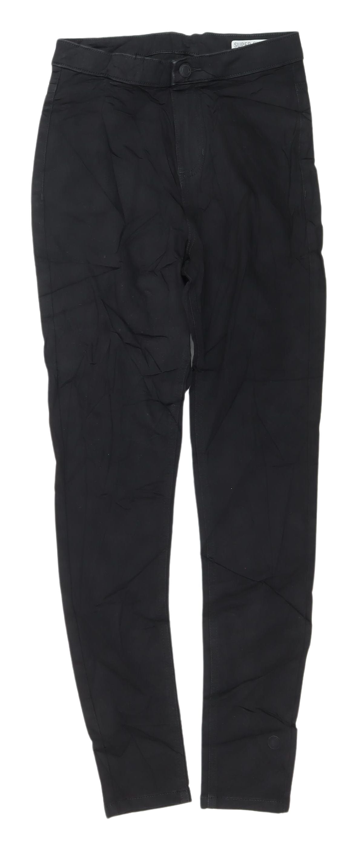 Womens UK Size 10 Marks and Spencer Slim Fit Skinny Black Jeans
