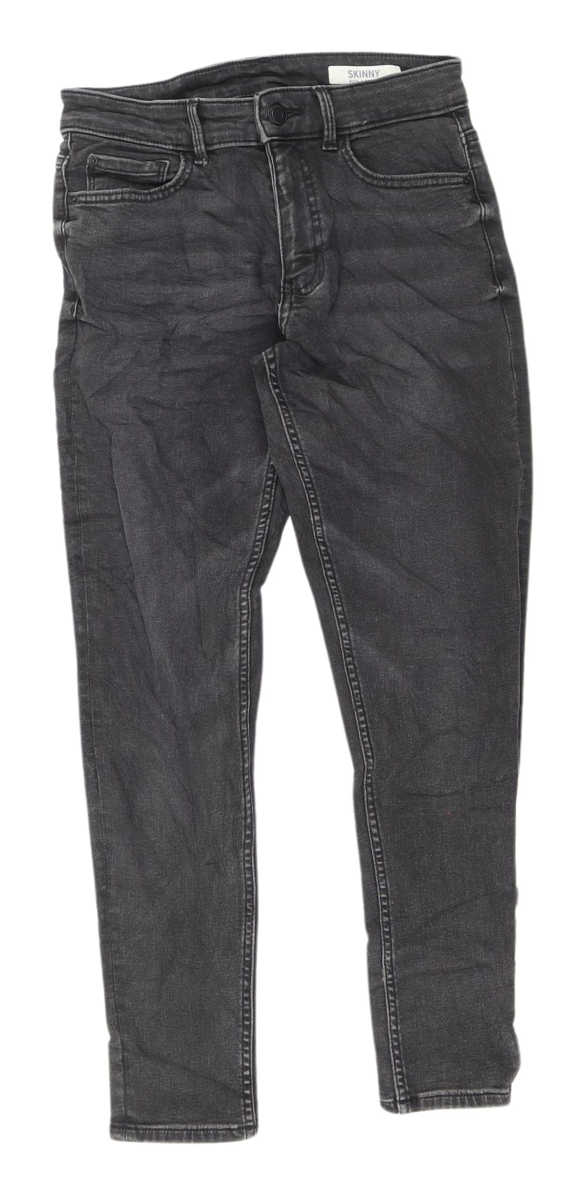 Womens UK Size 8 Marks and Spencer Slim Fit Skinny Black Jeans