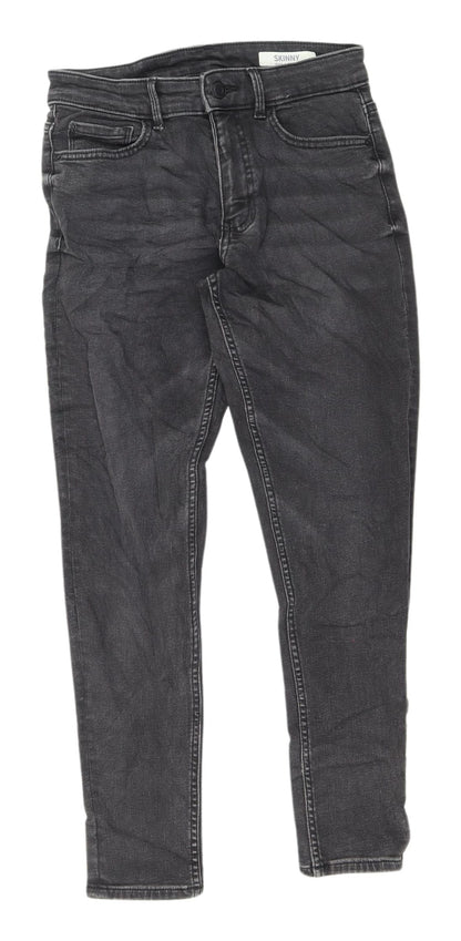Womens UK Size 8 Marks and Spencer Slim Fit Skinny Black Jeans