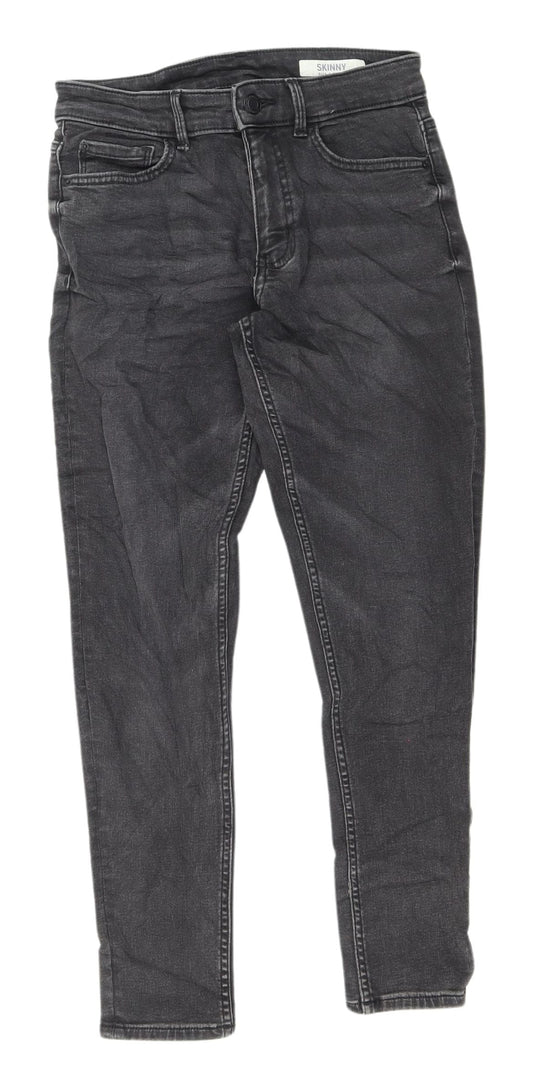 Womens UK Size 8 Marks and Spencer Slim Fit Skinny Black Jeans