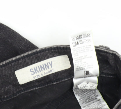 Womens UK Size 8 Marks and Spencer Slim Fit Skinny Black Jeans